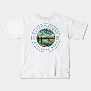 USA - NATIONAL PARK - Yellowstone Park - Wildlife Reserve - 2 Kids T-Shirt